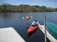 Kayaking on the Charles River