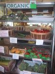 Oragnic Vegetable Display at Ward's