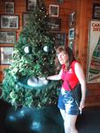 Sandra and Talking Tree at Bugaboo Creek