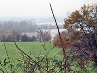 View of Washington across the Potomac at Oxon Hill Farm