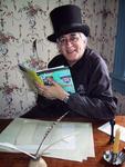 Stan the scribe at Oxon Hill Farm