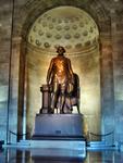 Washington Statue in the main floor hall