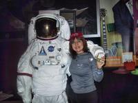 Meeting a NASA space man, Convention Center, Richmond