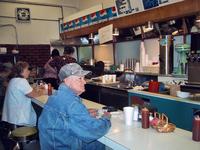 Lunch counter at Anderson\'s Pharmacy, Emporia
