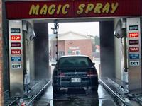 Our car in the Car Wash, Fayetteville