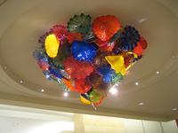 Glass chandelier at the Mayo Clinic, Jacksonville