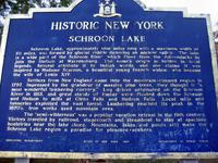 Schroon Lake Historic marker