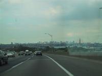 Looking at NYC from Turnpike
